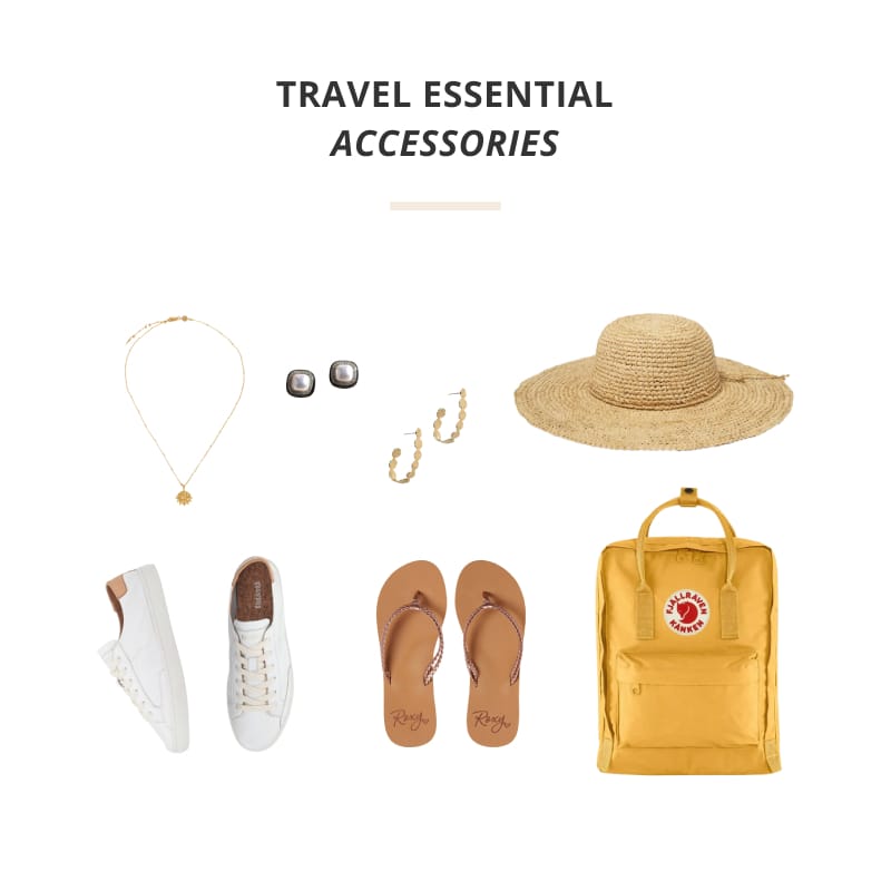 travel essentials accessories capsule wardrobe