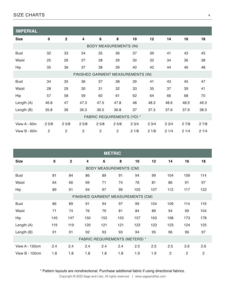 [CLOSED] Madeline Dress Tester Call - Sage & Lilac